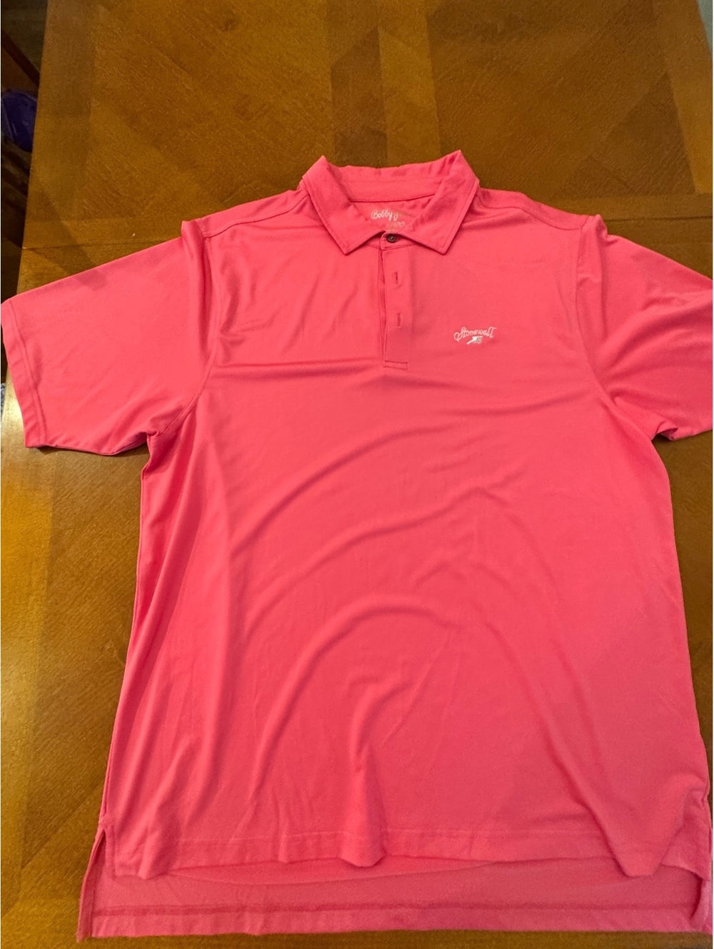 Bobby Jones Stonewall Pink Polo Shirt XXL 639